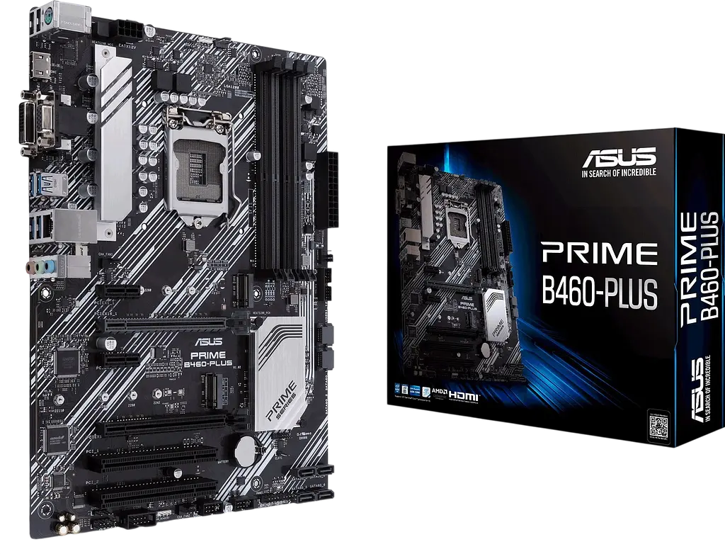 Материнська плата Asus B460-Plus Prime LGA 1200 (PRIME B460-PLUS) Б/В - фото 5