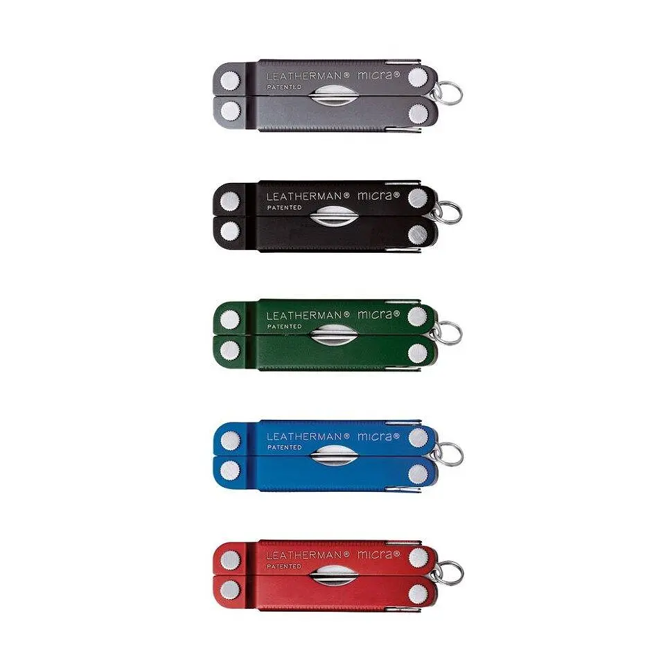 Мультиінструмент Leatherman Micra Сріблястий - фото 3