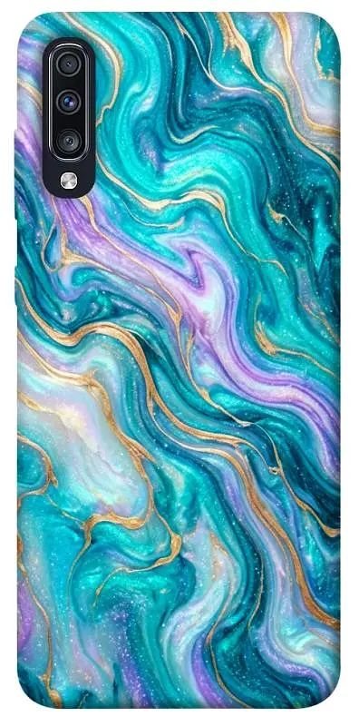 TPU чохол Demsky Mermaid marble для Samsung Galaxy A70 (A705F)