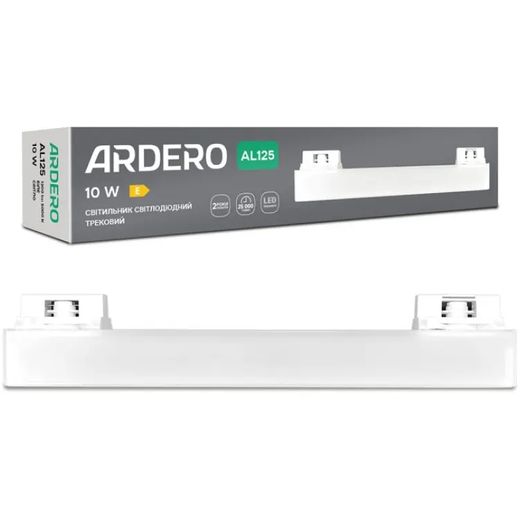Світлодіодний трековий світильник Ardero AL125 10 Вт 5000 К білий (81073)
