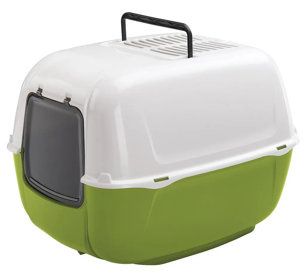 Ferplast PRIMA закрытый туалет с угольным фильтром для кошек размер 52,5 x 39,5 x h 38 см - фото 2