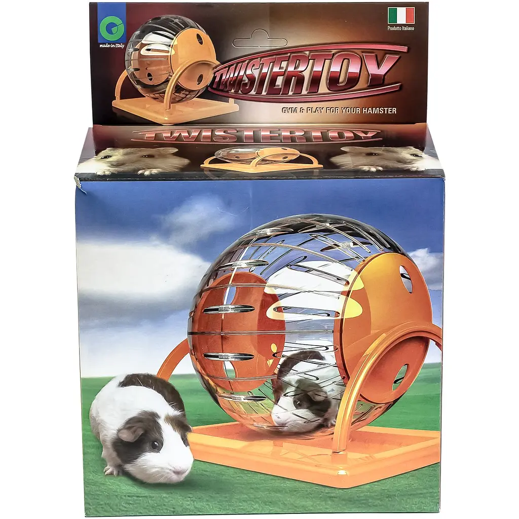 Іграшка для гризунів Georplast Twistertoy, 18,5 см, в асортименті - фото 3