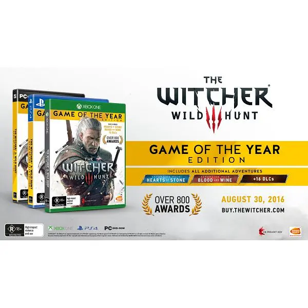 Гра The Witcher 3 Wild Hunt Game of The Year Edition (російська версія) (PS4) - фото 2
