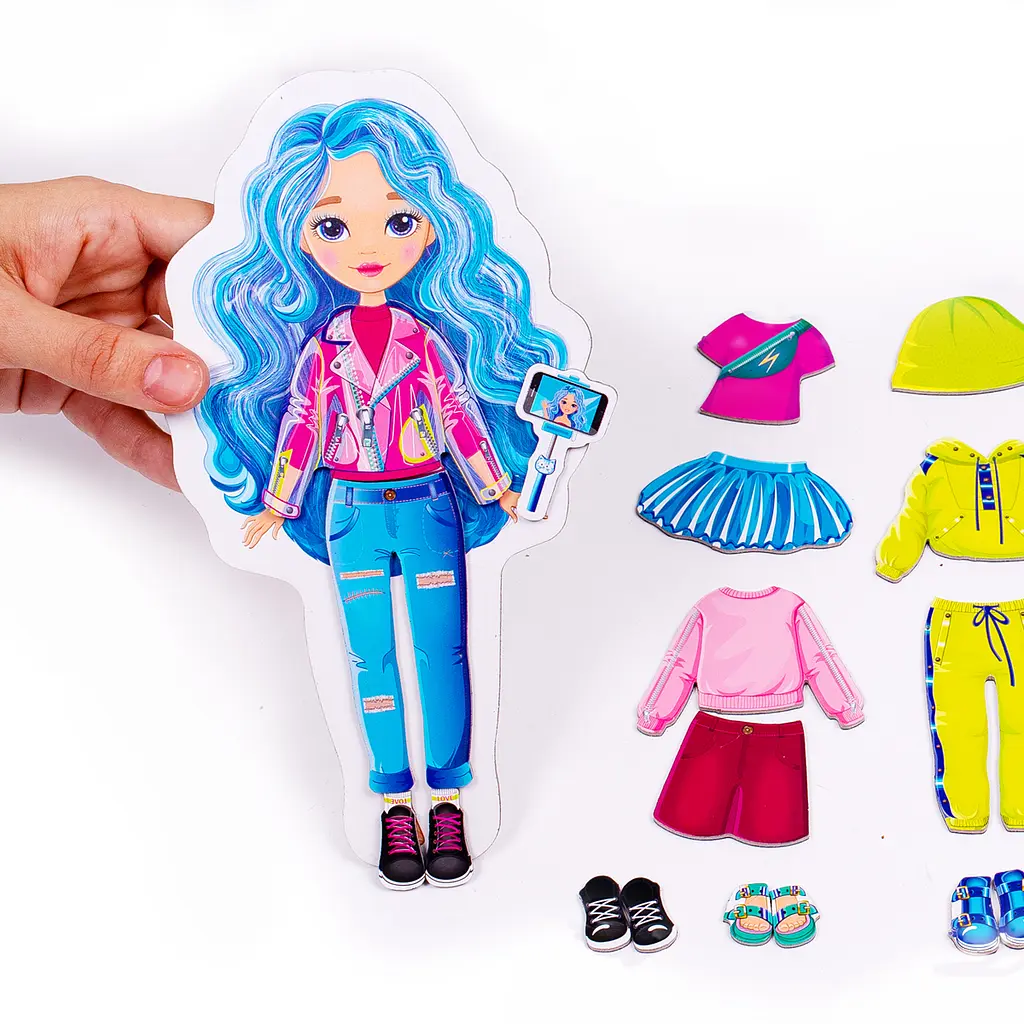 Магнітна гра Vladi Toys WOW Surprise Bloger (VT3210-12) - фото 2