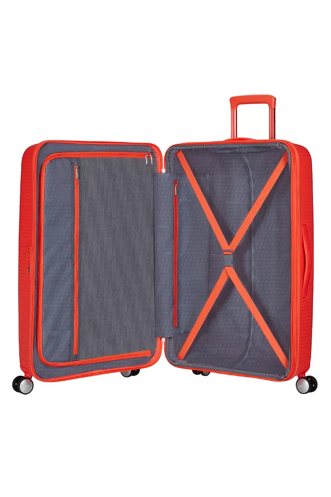 Валіза 77 См American Tourister SOUNDBOX NEON ORANGE 77x51,5x29,5(32,5) 32G*86003 - фото 2
