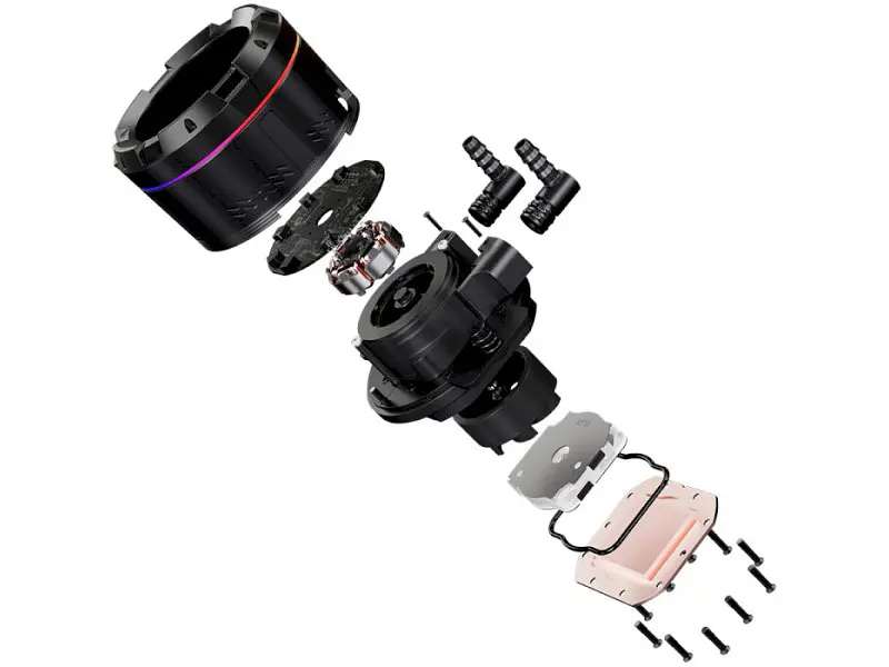 Водяне охолодження ID-COOLING Space LCD SL360 Pro SE - фото 8