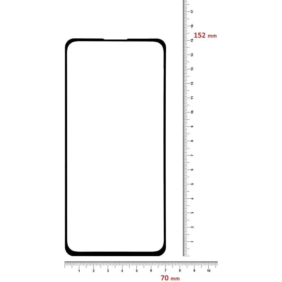 Захисне скло BeCover для Vivo V15 Pro Black (703946) - фото 3