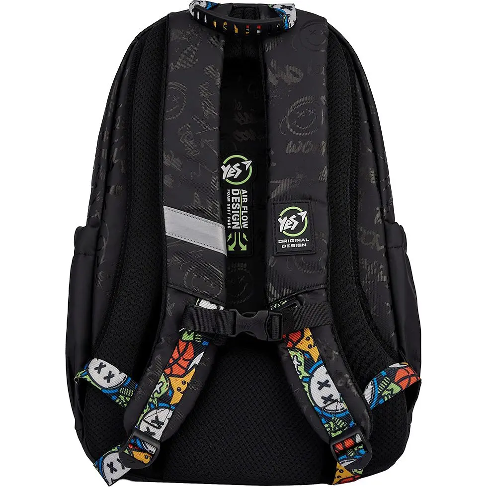 Рюкзак шкільний Yes TS-47 Street Style чорний (559917) - фото 2