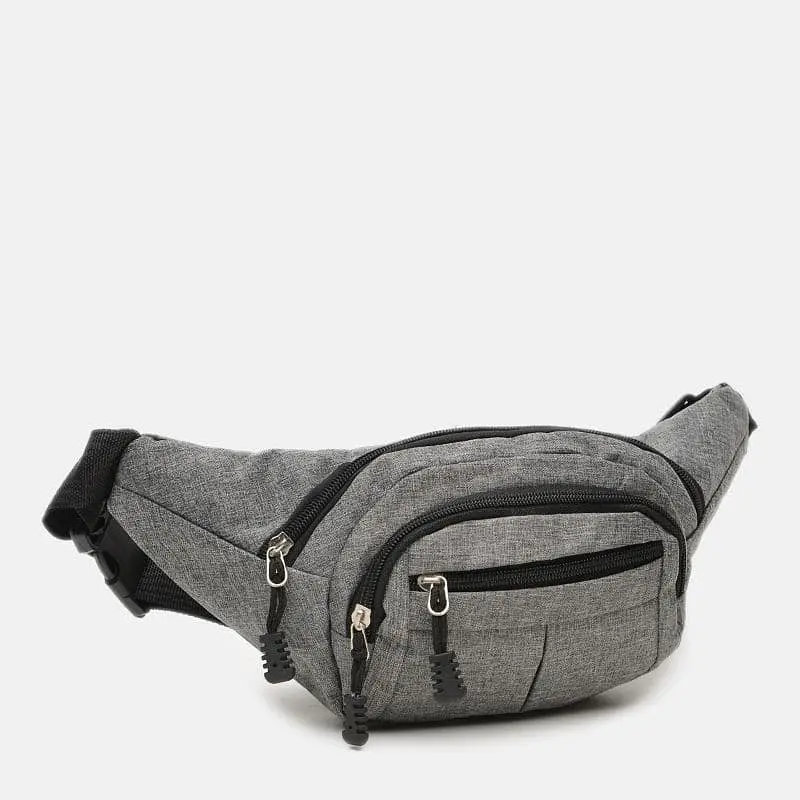 Поясна сумка Monsen CV1MY1953-gray - фото 3