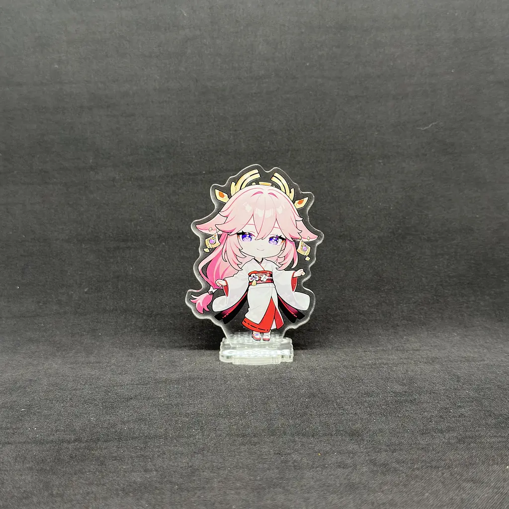 Акрилова колекційна фігурка Геншин Імпакт - Genshin Impact Chibi Яе Міко 2 10 см - фото 2
