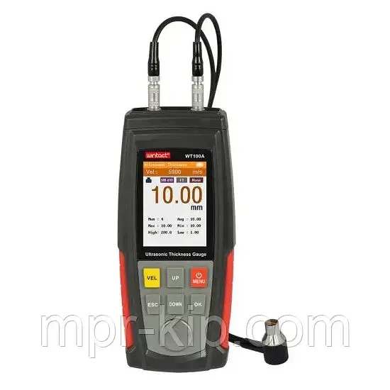 Ультразвуковой толщиномер Wintact WT100A (от 1,00 до 255 мм) - фото 3