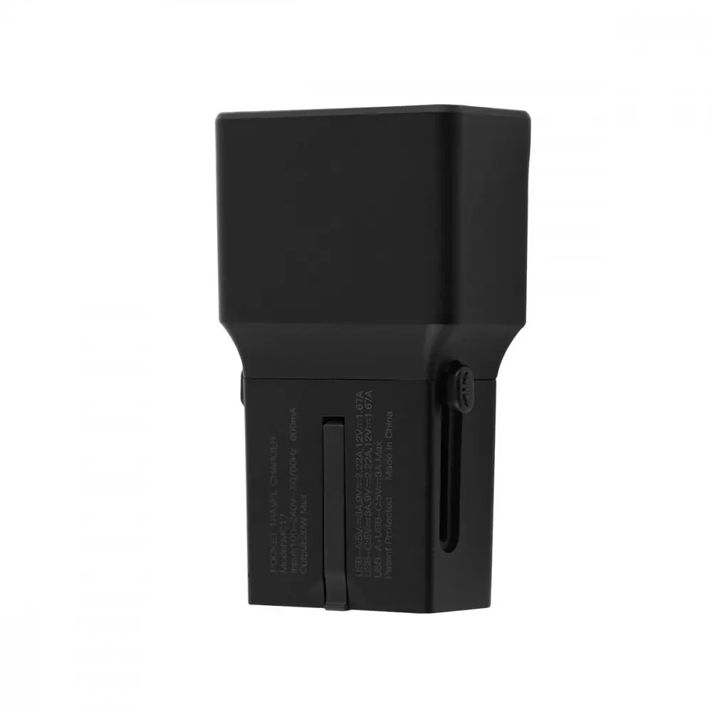 Travel Adapter Yesido MC17 Type-C 20W (UK/EU/US/AUS) - фото 3