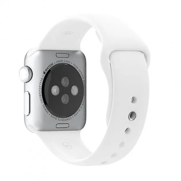 Ремінець Sport Band для Apple Watch 42/44/45mm White [17333] - фото 2