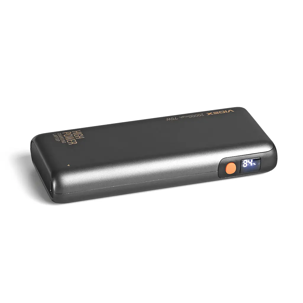 Павербанк 20000mAh VIDEX VPB-202C 75W Black VIDEX (28501-000) - фото 7