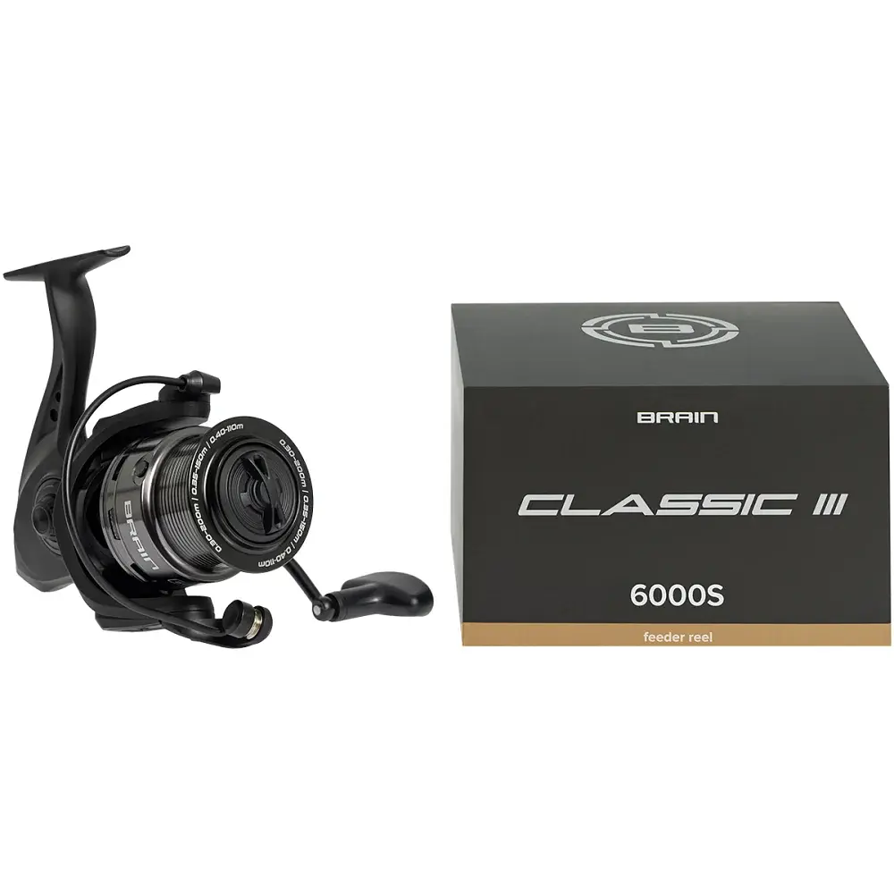 Катушка Brain Classic III Feeder 6000S 4+1BB 4.9:1 - фото 6