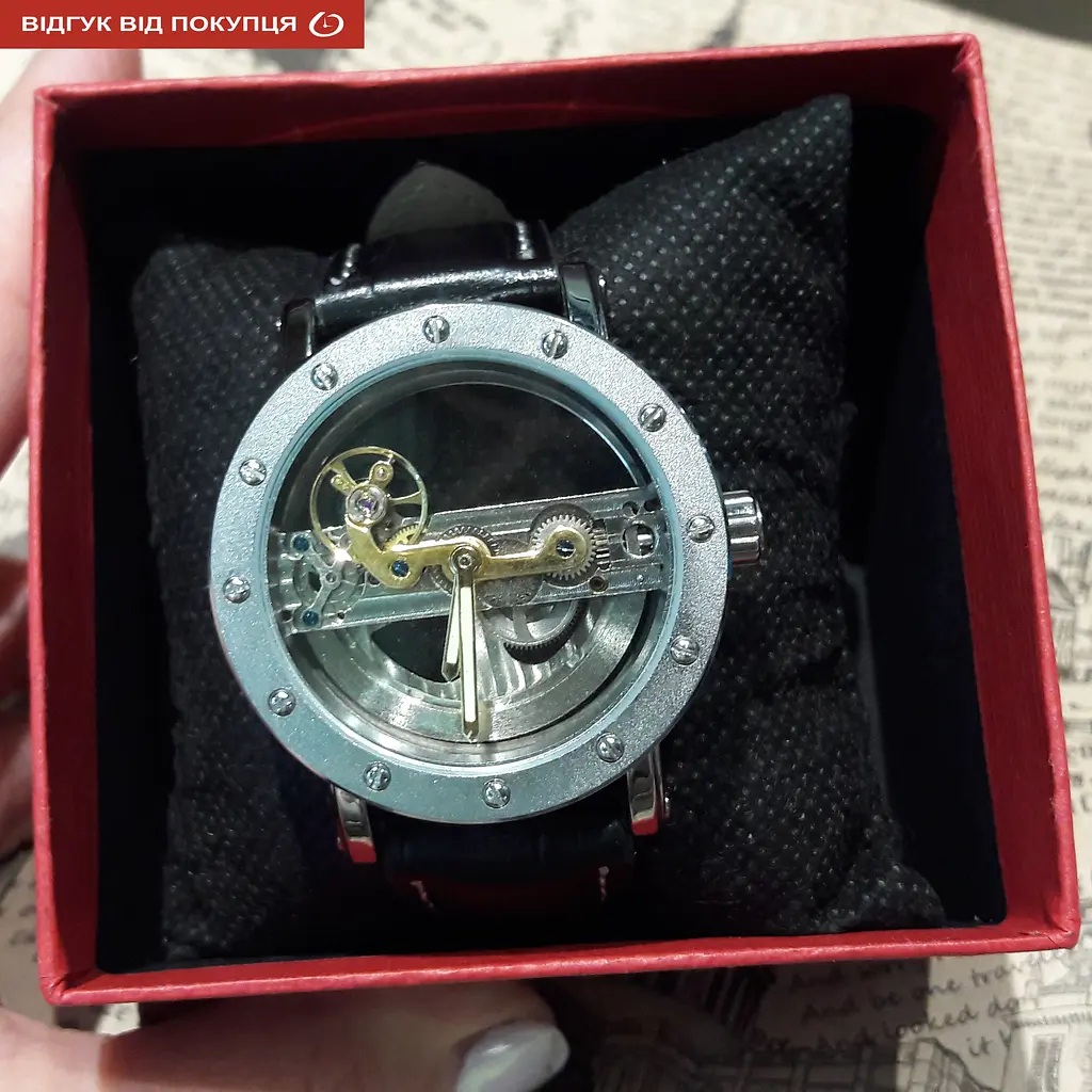 Годинник Forsining Air Silver - фото 18