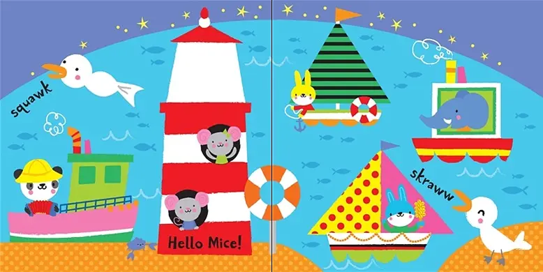 Музыкальная книжка Baby's Very First touchy-feely Musical Playbook - Fiona Watt, англ. язык (9781409581543) - фото 4