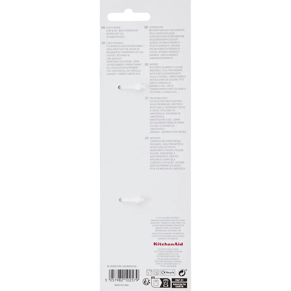 Вінчик KitchenAid Coreline сірий (KAS060OHCGG) - фото 4