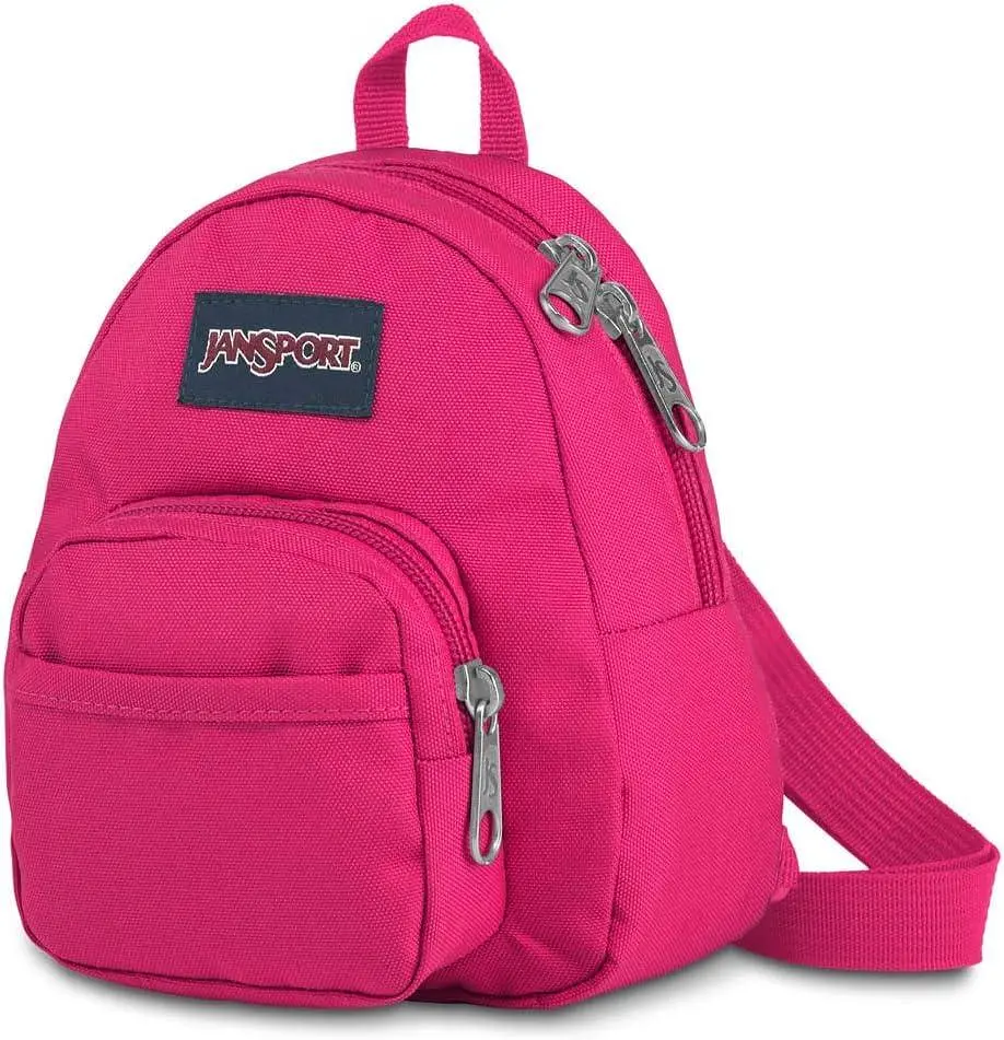 Рюкзак маленький молодіжний Jansport Half Pint JS00TDH669J 10L Малиновий