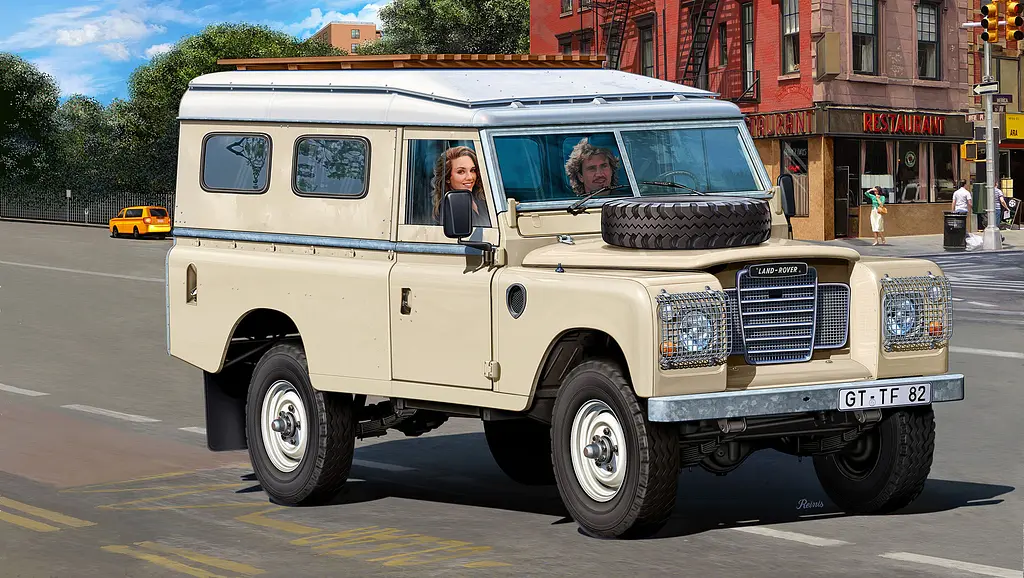 Збірна модель-копія Revell Автомобіль Land Rover Series III LWB 1:24 (RVL-67056) - фото 5