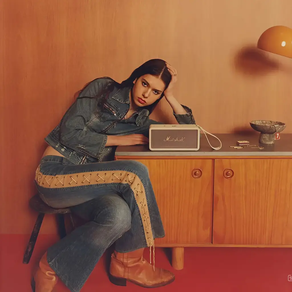 Портативна колонка Marshall Middleton Cream (1006262) - фото 10