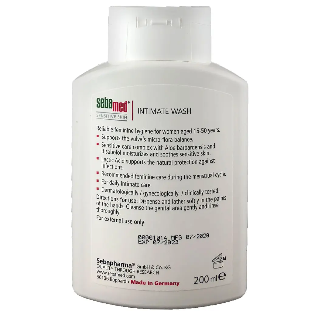 Гель для інтимної гігієни Sebamed Sensitive Skin рН 3.8 200 мл - фото 3