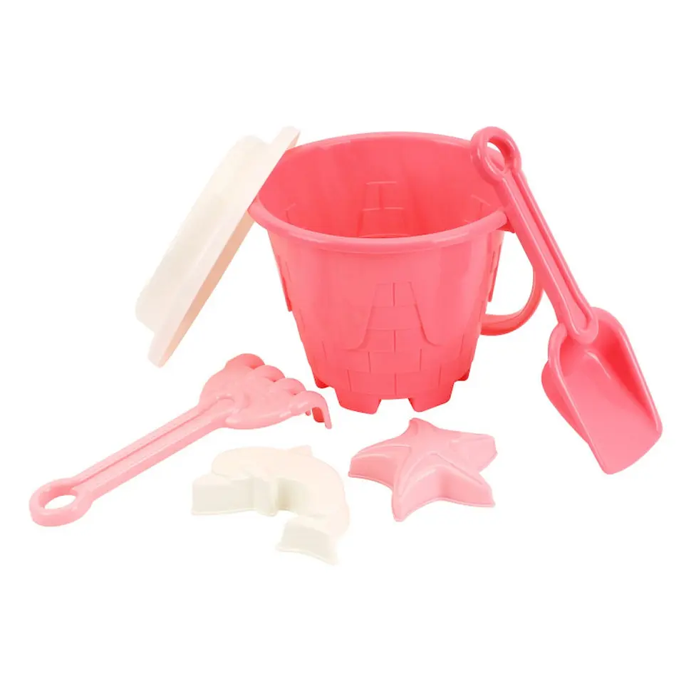 Детская игрушка ТехноК «Набор для игры с песком» 1553TXK лопатки, лопатка, грабли - фото 5