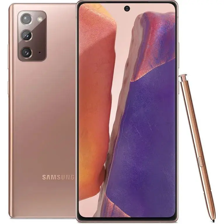 Смартфон Samsung Galaxy Note 20 5G 8/256Gb Mystic Bronze SM-N9810 (Asia) [NFC, 2 SIM, no e-SIM] - фото 2