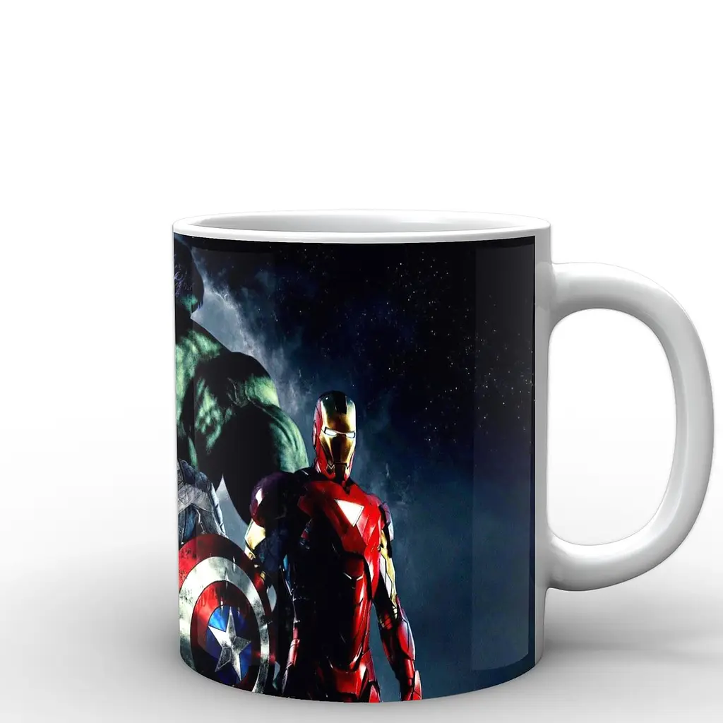 Кружка GeekLand Captain America Мстители CA.02.019 330 мл белая - фото 3