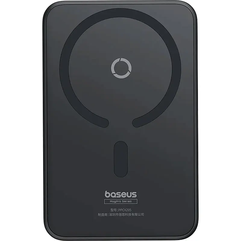 Зовнішній акумулятор Baseus MagPro Magnetic Bracket 5000mAh 20W Black [P10064101123-00] [102130] - фото 4