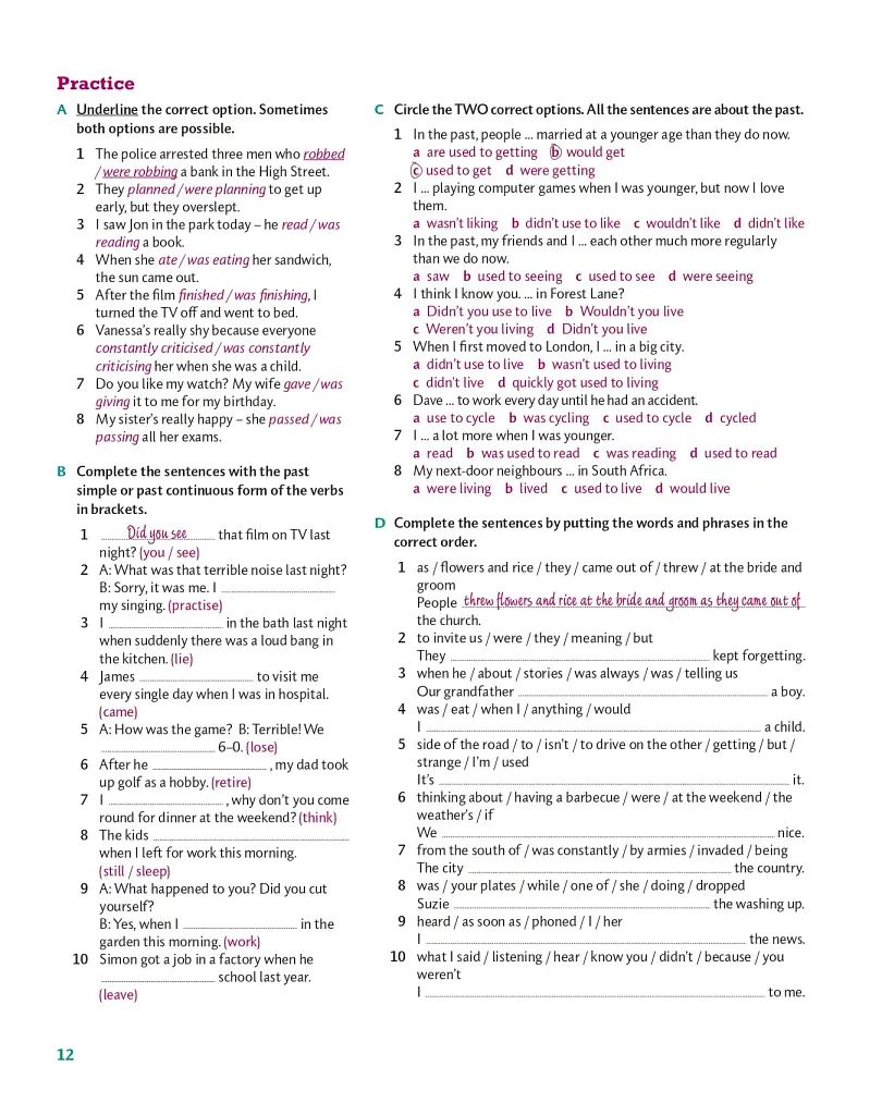 Active Grammar Level 3 Book with Answers and CD-ROM - фото 9