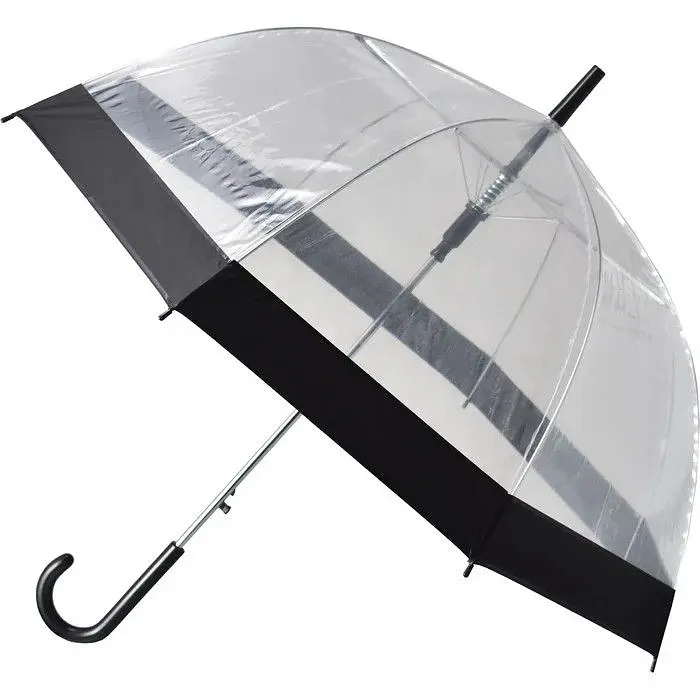 Парасолька Semi Line Transparent-Black (2507-0) - фото 3
