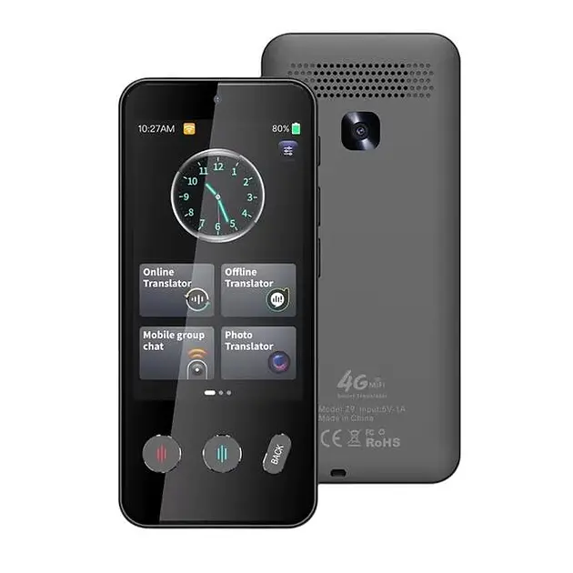 Перекладач голосовий No Brand Z9 4G Wi-Fi 137 мов (2537616495) - фото 2