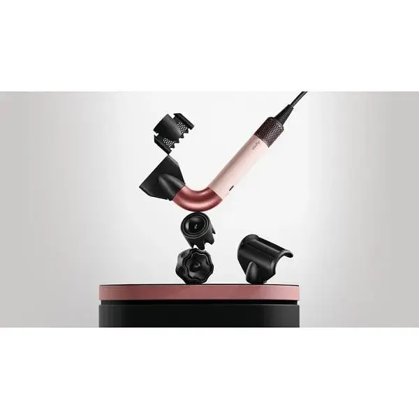 Фен Dyson HD17 Supersonic R Straight+Wavy Ceramic Pink/Rose Gold (113332-01) - фото 2