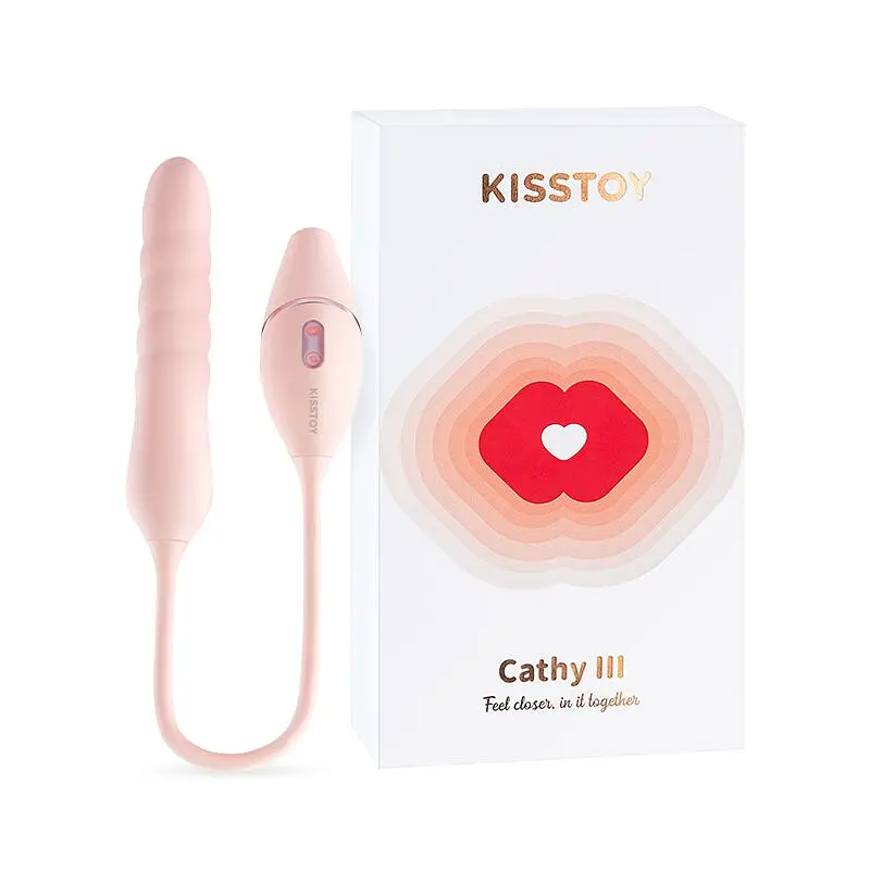 Пульсатор з вакуумним стимулятором KISSTOY Cathy III Pink, 5 режимів вакууму, 10 режимів пульсації - фото 5