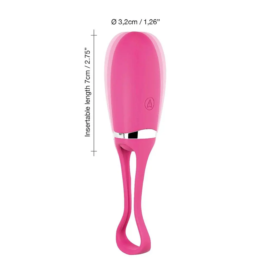 Віброяйце Dorcel Secret Delight Magenta 12.5 см рожевий - фото 7