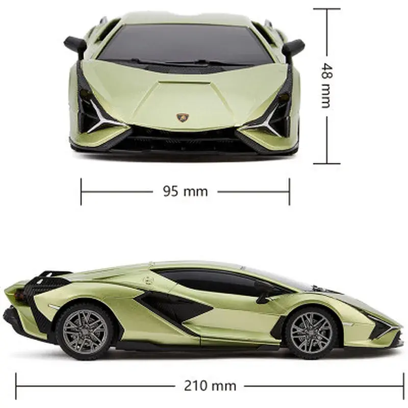 Радіокерована іграшка KS Drive Lamborghini Sian 1:24, 2.4Ghz зелений (124GLSG) - фото 6