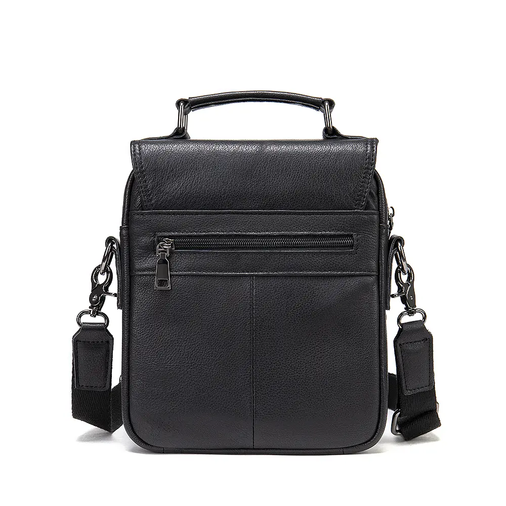 Кожаная сумка мужская Vintage 20х22,5х5,5 см sum0013957 - фото 4