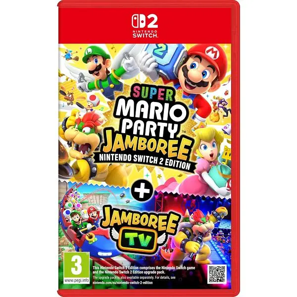 Игровая консоль Nintendo Switch 2 Black + Игра Super Mario Party Jamboree + Jamboree TV (английская версия) - фото 7