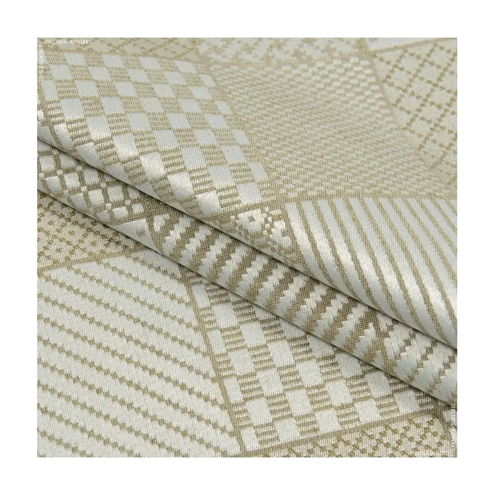 Скатертина MirSon Жакард №301 Jacquard Olive 200x280 см (2200006739203) - фото 5