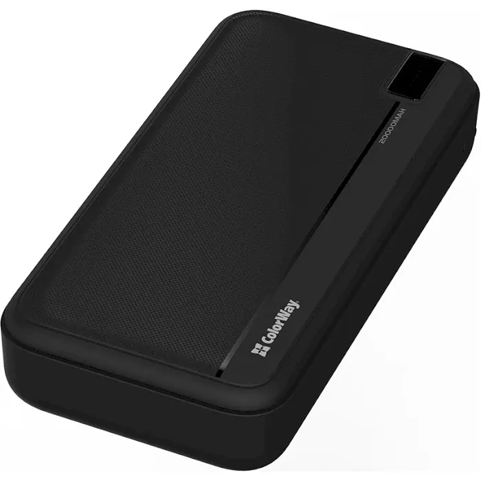 Повербанк ColorWay 20000 mAh 22.5W Black (CW-PB200LPA4BK-PD) - фото 2