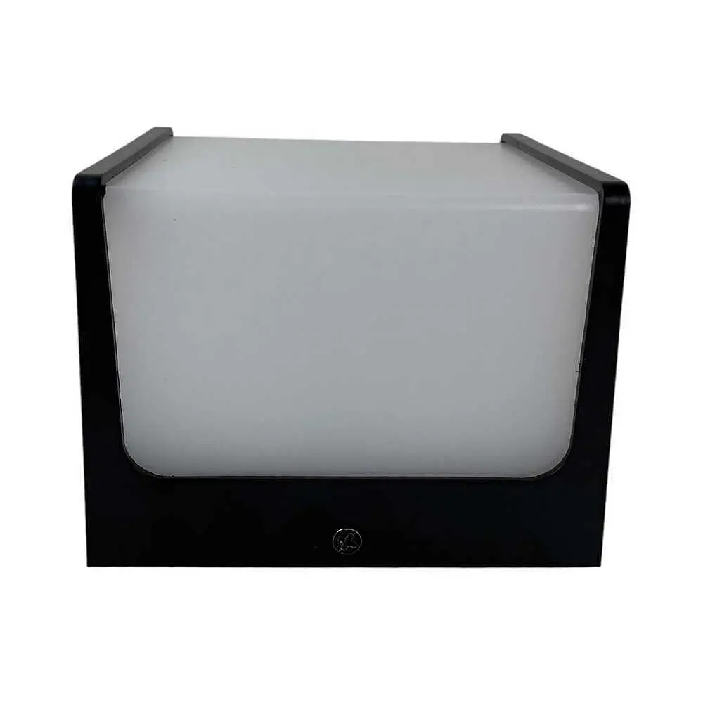 Світильник фасадний Violux CUBE 8W 4200K 600Lm ІР65 чорний ( 500430 ) - фото 6