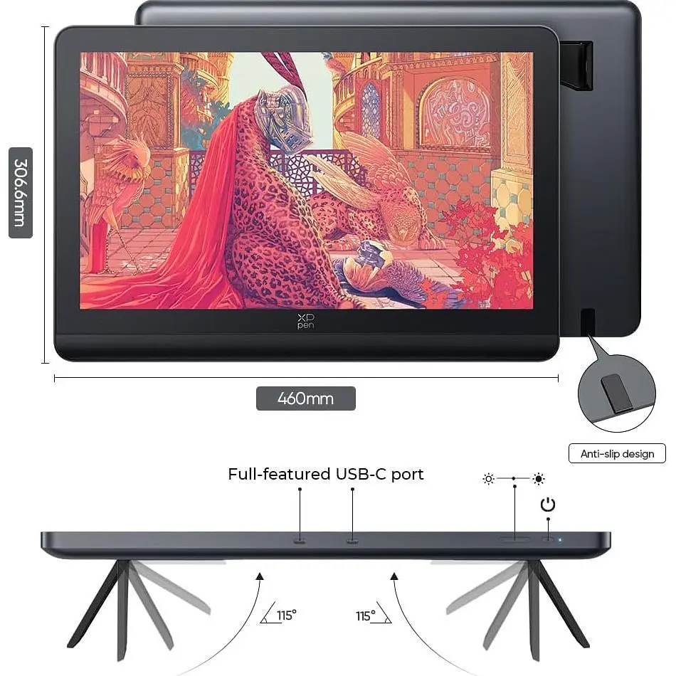 Графічний монітор XP-Pen Artist Pro 19 Gen 2 Black [127117] - фото 3