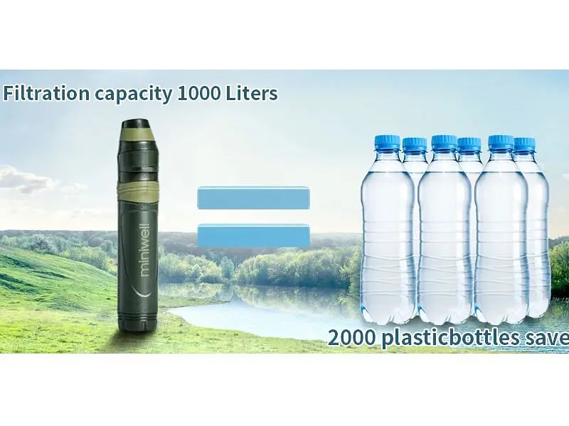 Професійний похідний фільтр для води туристичний Miniwell L600, глибокого очищення (100133) - фото 7