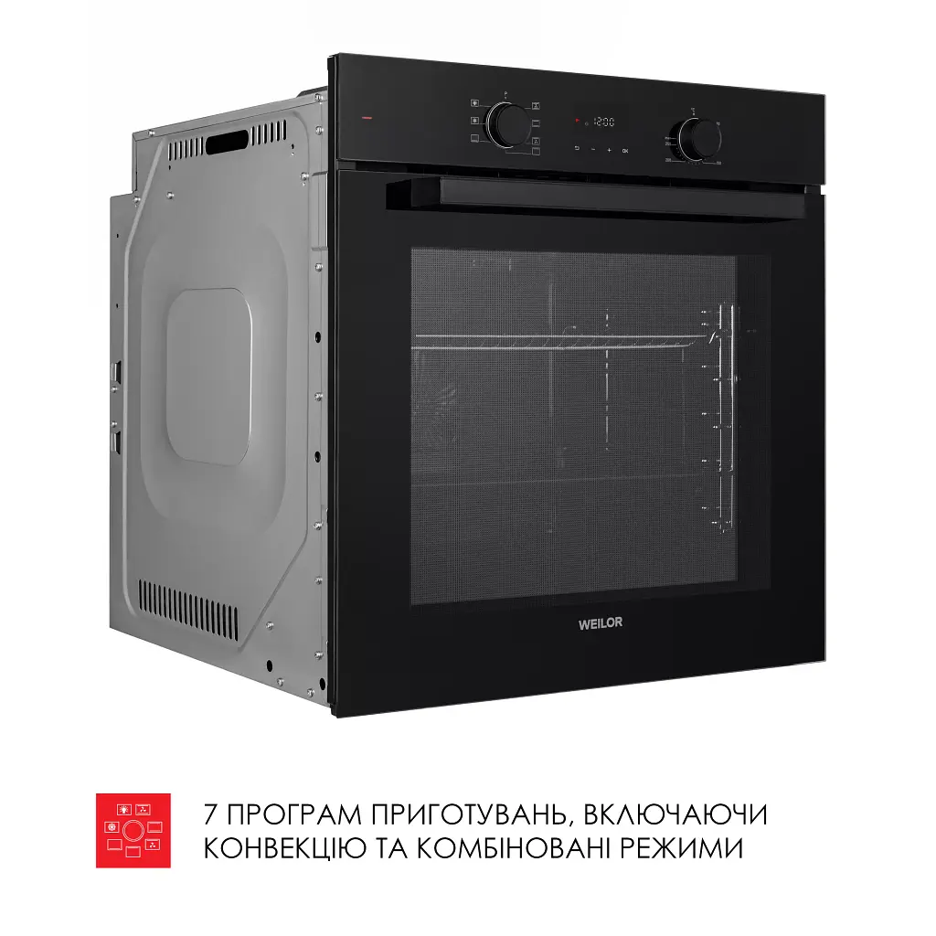 Духова шафа електрична Weilor FDO6F71BK - фото 9