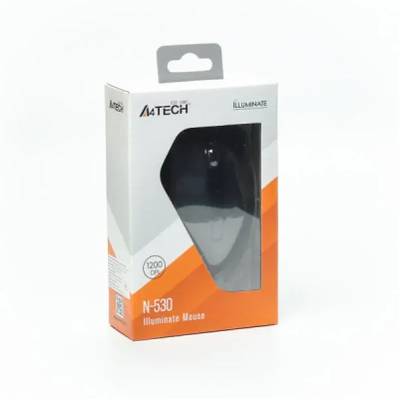 Мишка A4Tech N-530 USB Black (4711421987400) - фото 11