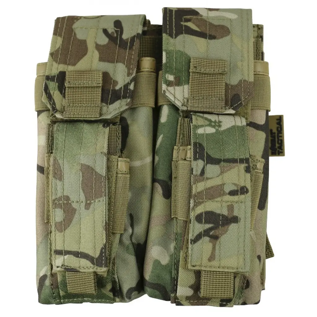 Підсумок під магазини АК Kombat UK Double Mag Pouch with Pistol Mag (1000-kb-dmpp-btp) - фото 3