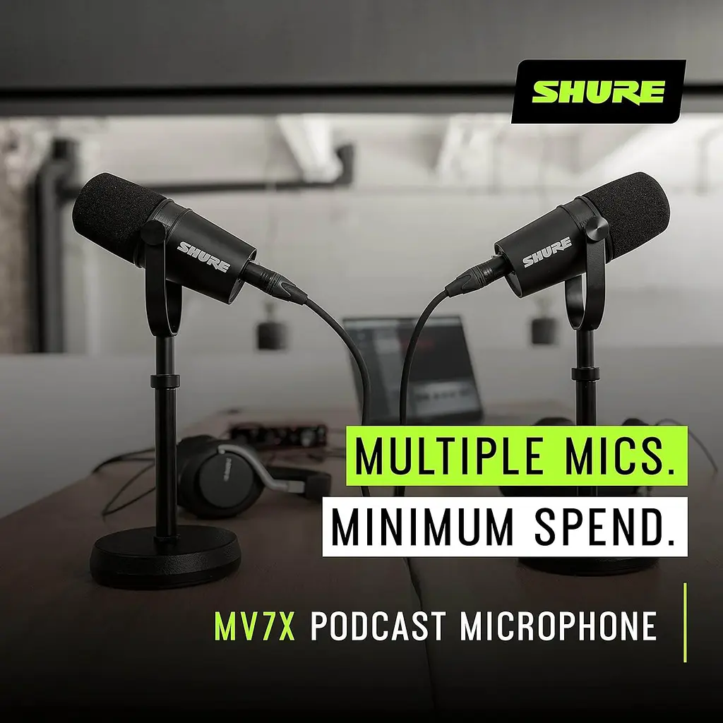 Мікрофон Shure MV7X (XLR) - фото 9