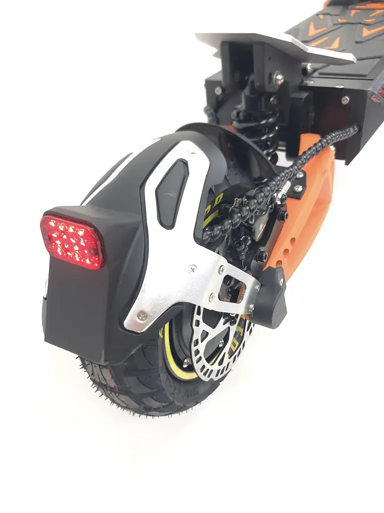 Електросамокат двомоторний Ruitoo T3 PRO (2х2800W, 60V, 30Ah) Чорний - фото 9