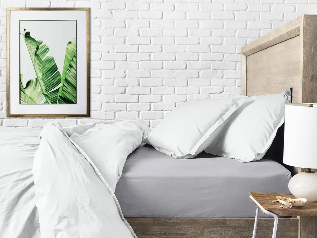 Комплект постільної білизни Cosas євро без простирадла SNOW 200 x 220 см (Ranfors_White_200_2) - фото 3